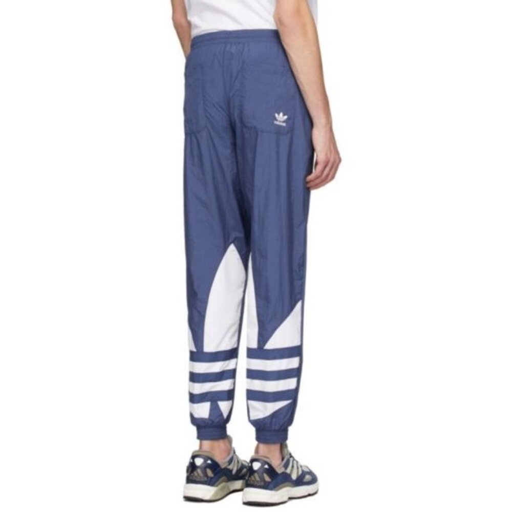 adidas Blue and White Track Pants